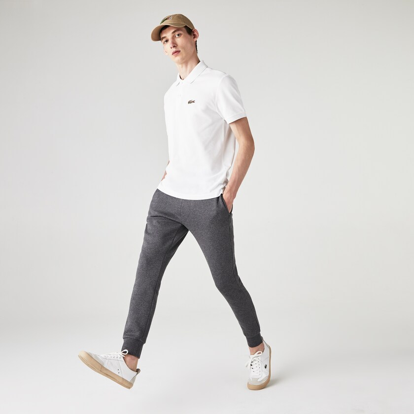 Camisas Lacoste x National Geographic Regular Fit Organic Cotton Polo Hombre Blancos | GI5-81718S7