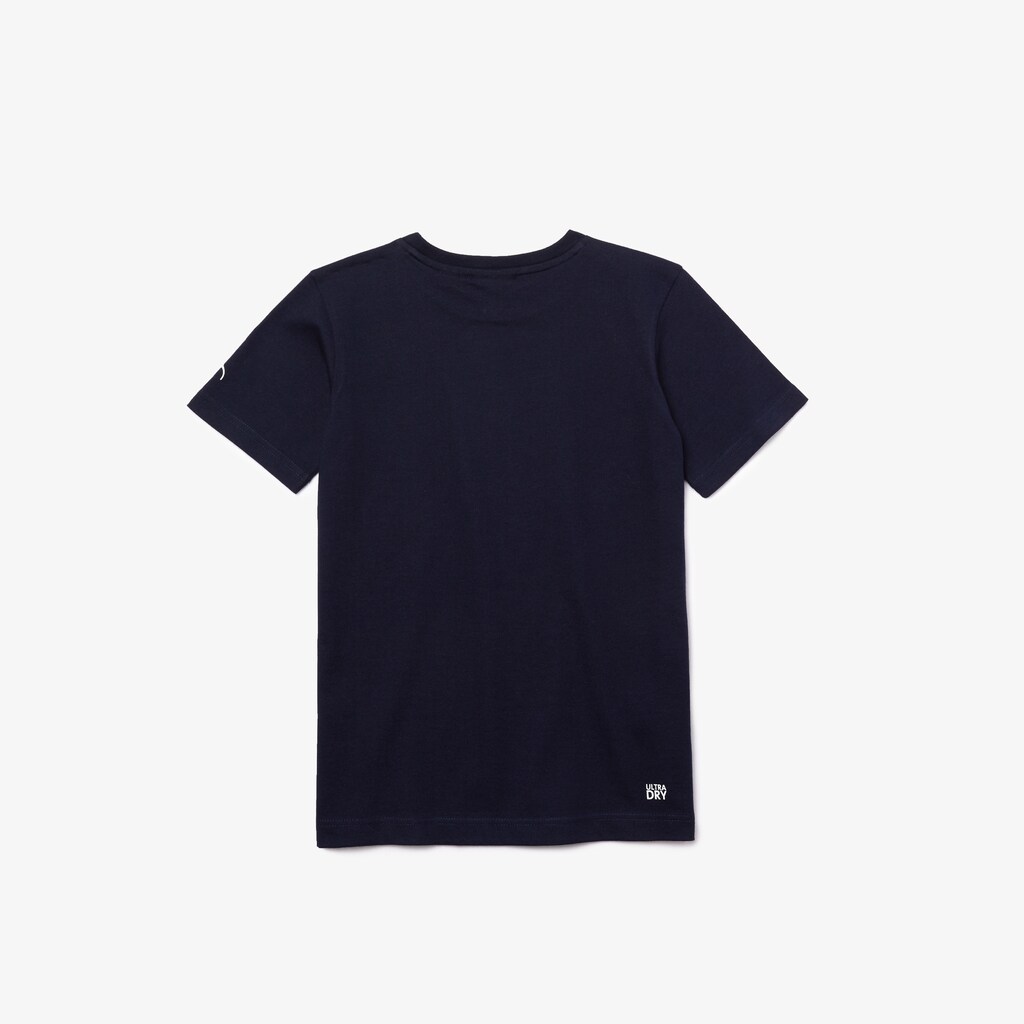 Camiseta Lacoste Niños Azul Marino Azules Blancos SPORT Collab Youssef Sy Print WV9-25842C5