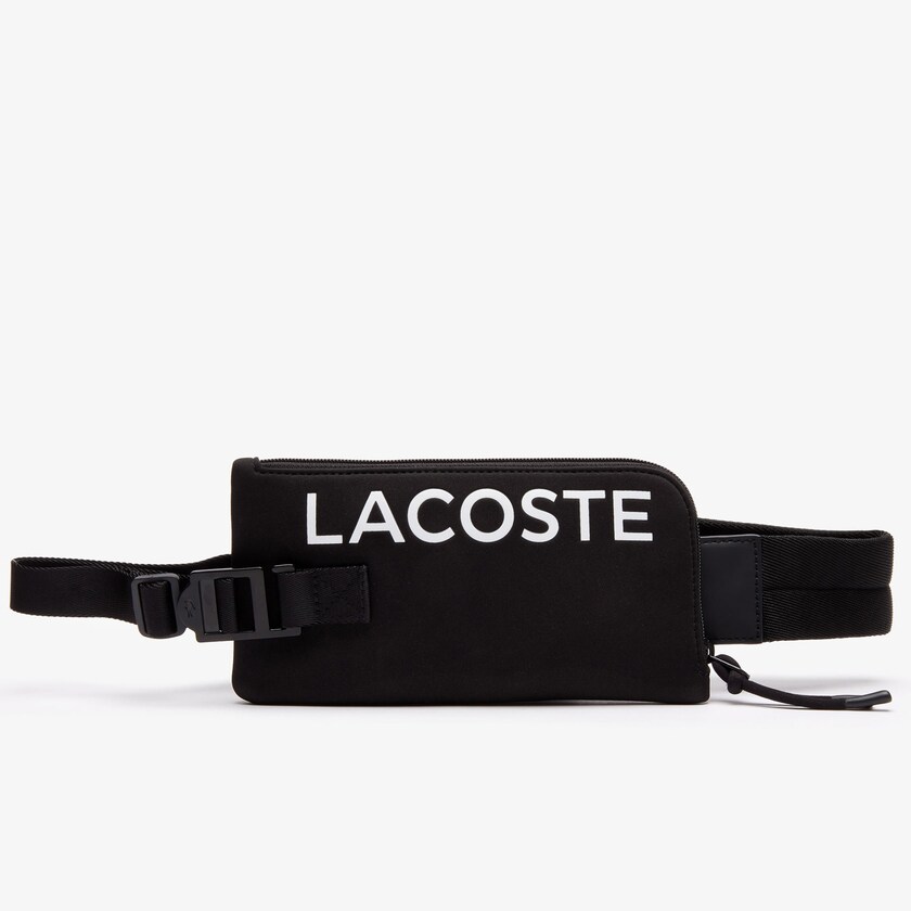 Carteras Lacoste Anti-Radiation Flat Crossbody Smartphone Hombre Negros | PG9-12811A5