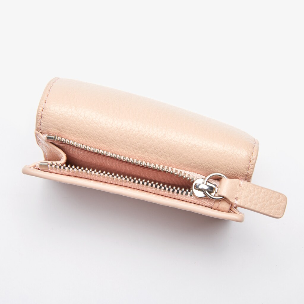 Carteras Lacoste Croco Crew Grained Leather Zip Mujer Rosas | LR1-44964U7