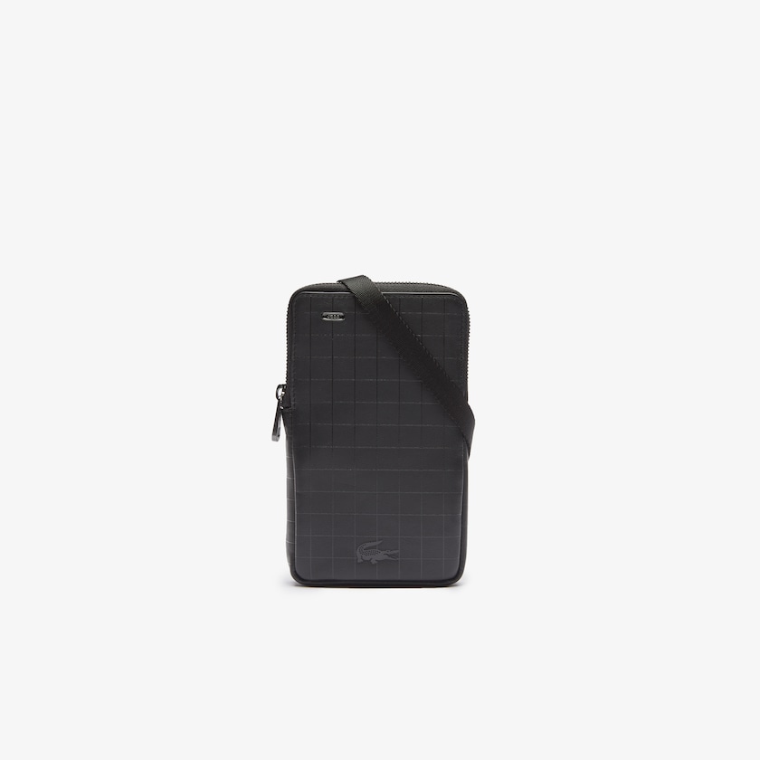 Carteras Lacoste Hombre Negros Infini-T Integrated Inductive Charger Smartphone LM3-39773H4