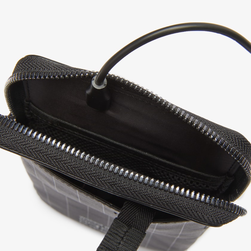 Carteras Lacoste Hombre Negros Infini-T Integrated Inductive Charger Smartphone LM3-39773H4