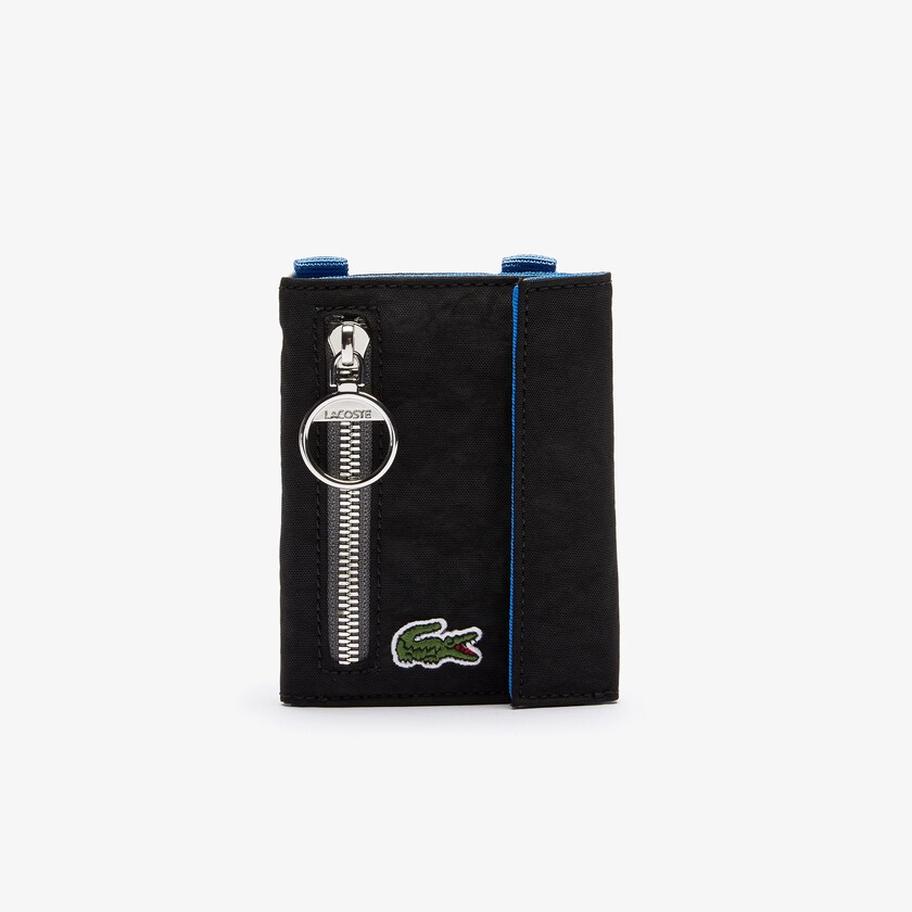Carteras Lacoste LCST Colorblocked Mini Necklace Hombre Grises Azules | NB2-33293A4