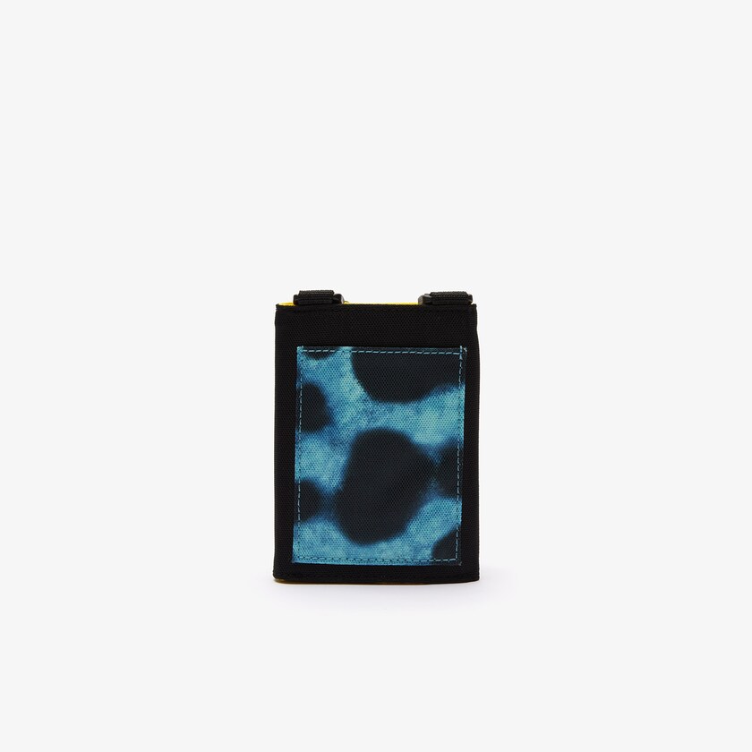 Carteras Lacoste x National Geographic Mini Bag Necklace Hombre Negros | WP8-58485O3