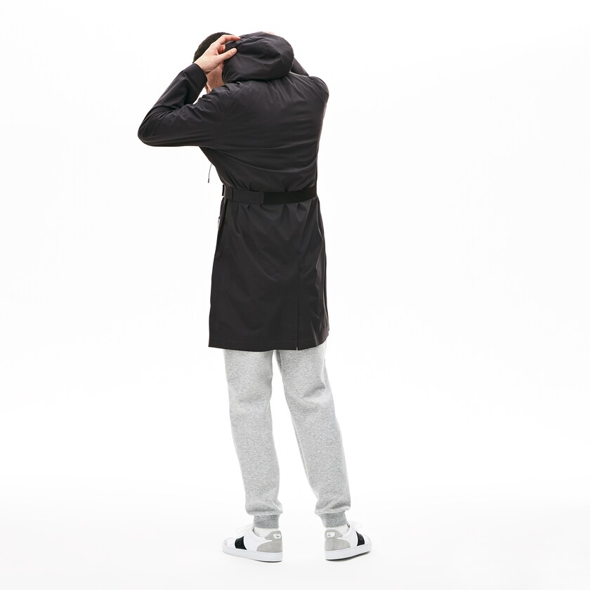 Chaleco De Golf Lacoste Motion 3-in-1 Raincoat With Detachable Hombre Grises Oscuro | DX0-24392Z5