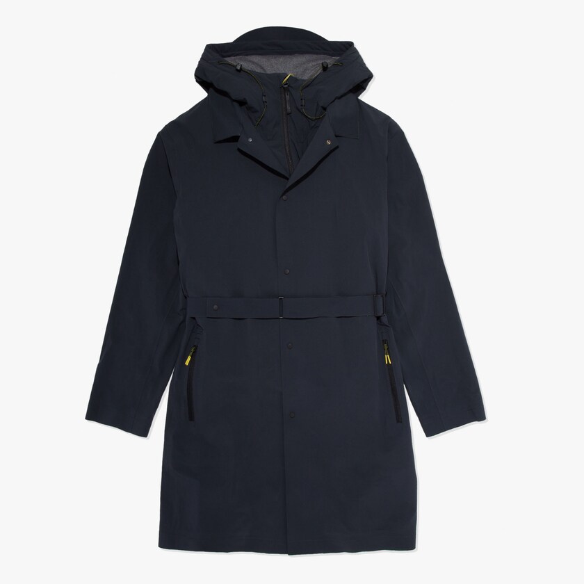 Chaleco De Golf Lacoste Motion 3-in-1 Raincoat With Detachable Hombre Grises Oscuro | DX0-24392Z5