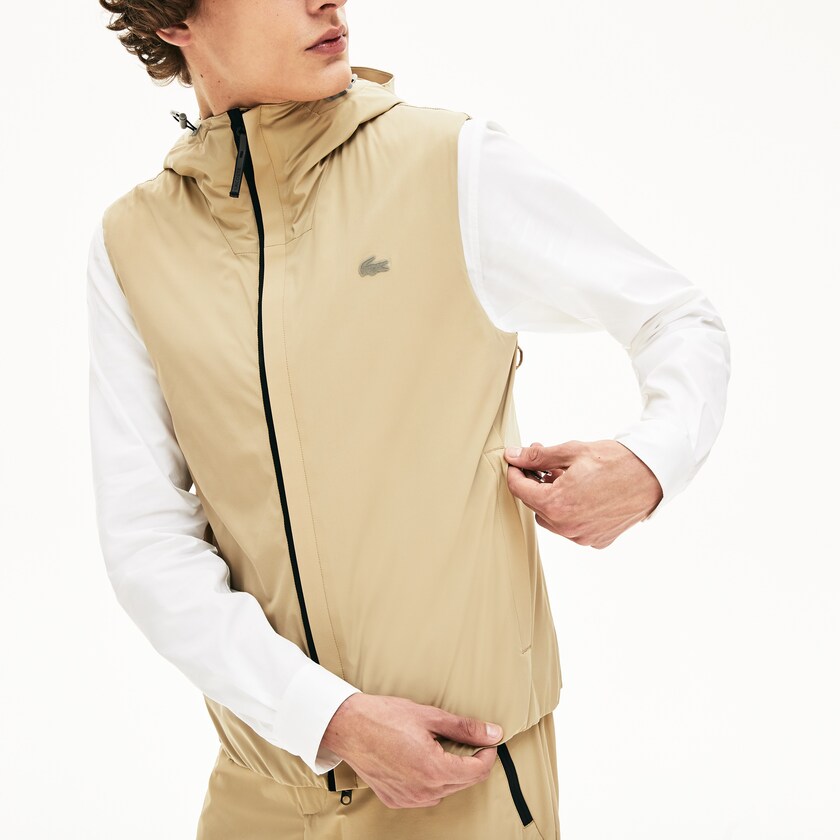 Chamarras Lacoste 3-in-1 Ergonomic Hombre Beige | GJ3-37633L8