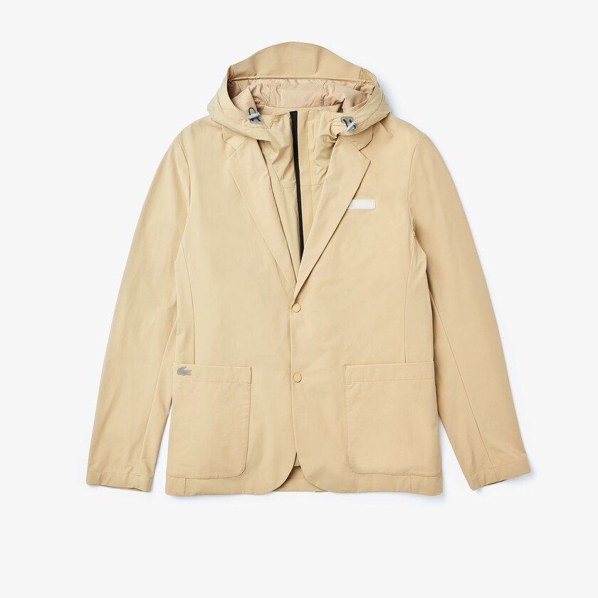 Chamarras Lacoste 3-in-1 Ergonomic Hombre Beige | GJ3-37633L8