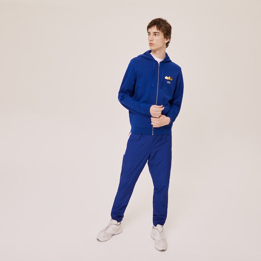 Chamarras Lacoste x FriendsWithYou Design Zippered Mujer Azules | NO1-76437W6