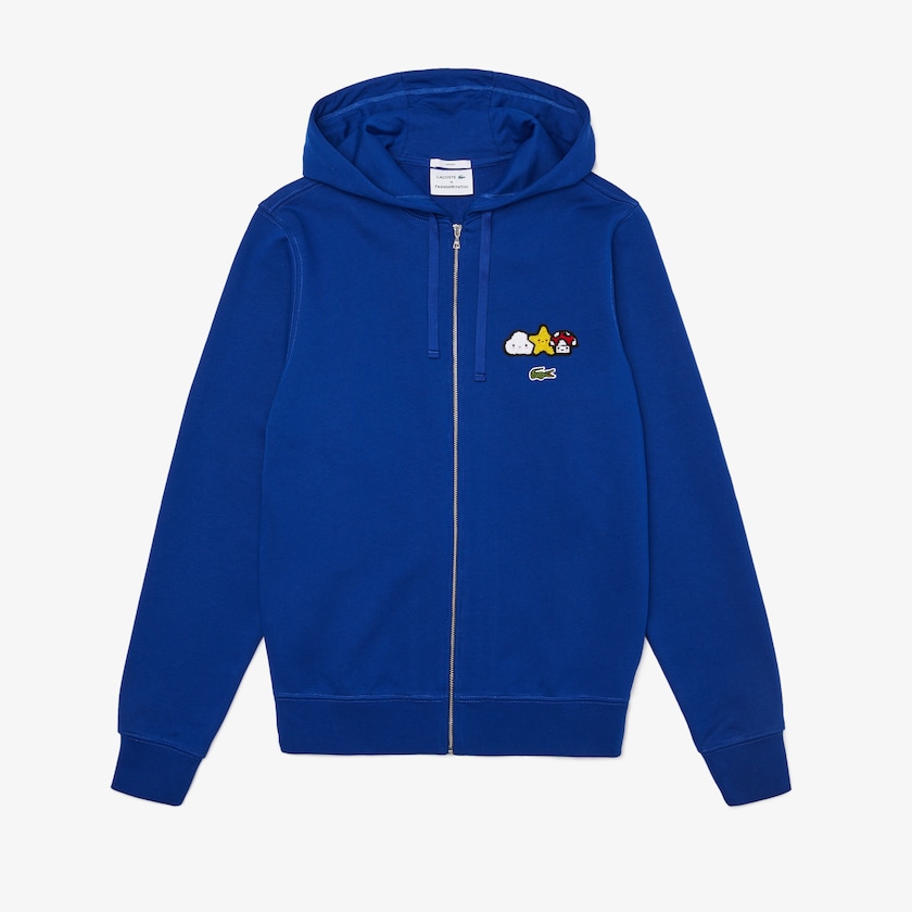 Chamarras Lacoste x FriendsWithYou Design Zippered Mujer Azules | NO1-76437W6