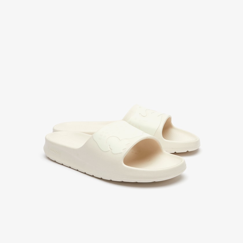 Chanclas Lacoste x Ricky Regal Synthetic Crocodile Hombre Beige | ZW6-08740B2