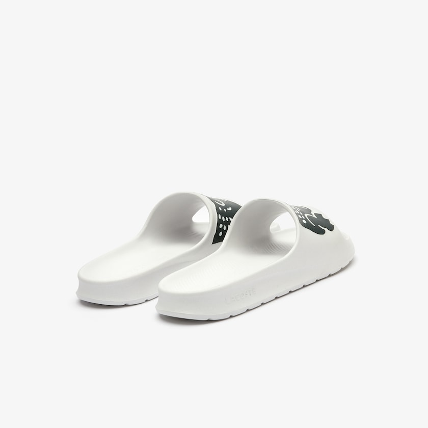 Chanclas Lacoste x Ricky Regal Synthetic Crocodile Hombre Blancos Verdes | OV6-92239O0