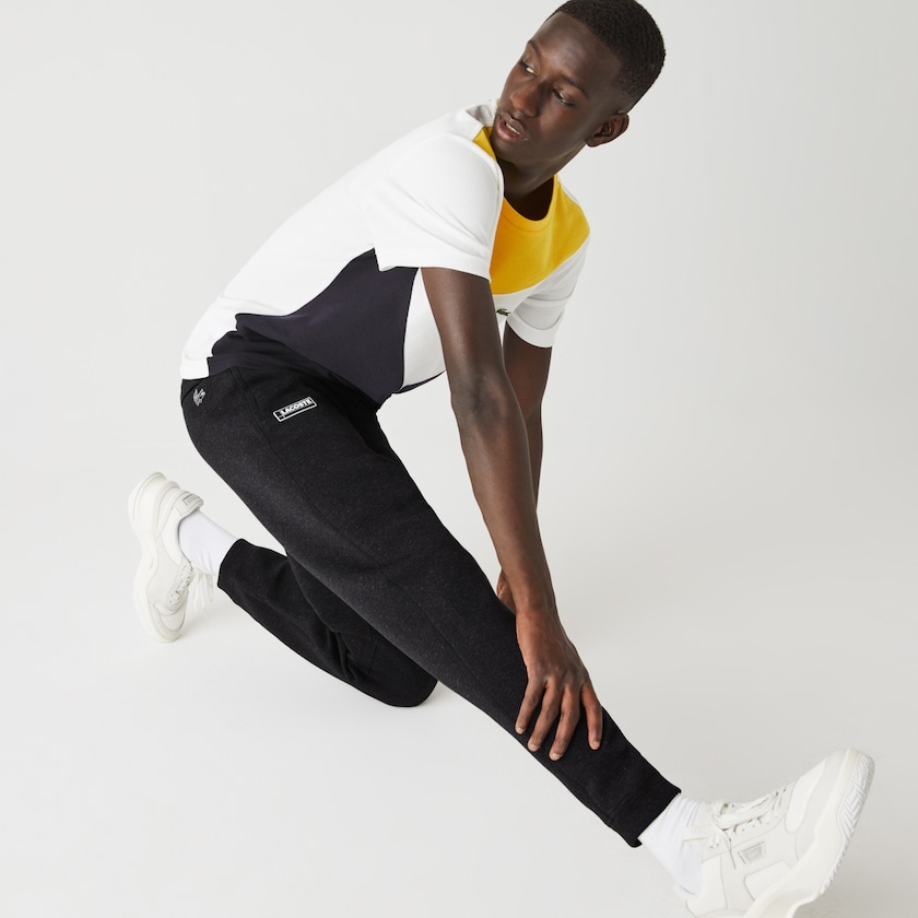 Chandals Lacoste Jogging Pants With Badge Hombre Grises | JI3-55885T6