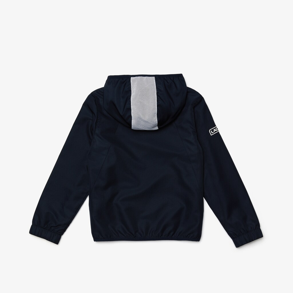 Chandals Lacoste Niños Azul Marino Azules Blancos SPORT Diamond Taffeta Tennis BQ6-89898O9