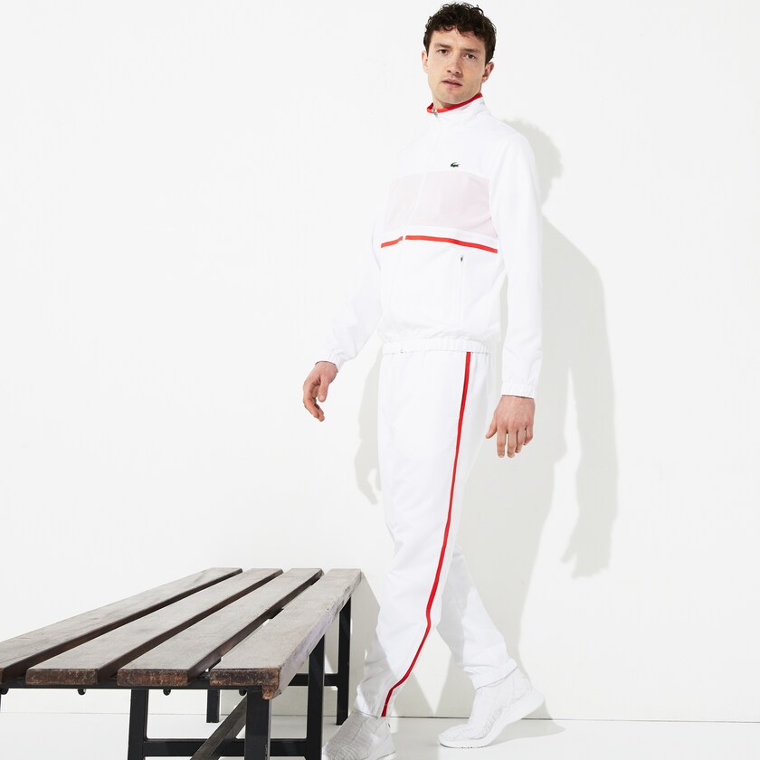 Chandals Lacoste SPORT Tennis Hombre Blancos Rojos Azul Marino Azules | VC0-42574S8