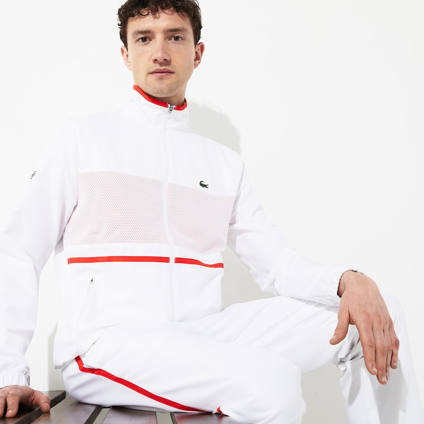 Chandals Lacoste SPORT Tennis Hombre Blancos Rojos Azul Marino Azules | VC0-42574S8