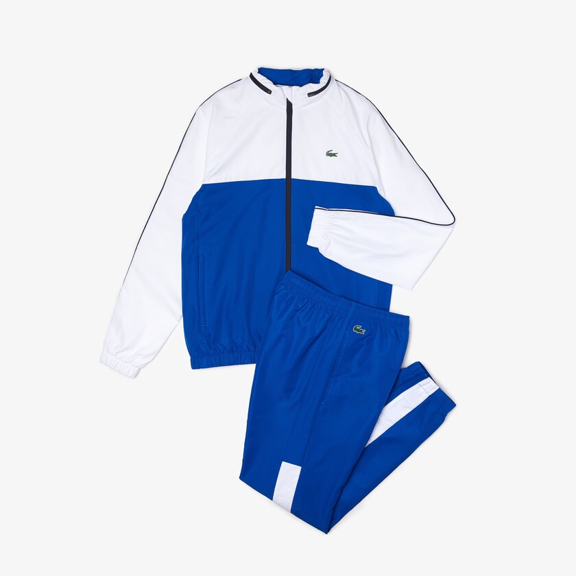 Chandals Lacoste SPORT Two-Tone Tennis Hombre Azules Blancos Azul Marino Azules | UG2-54485X2