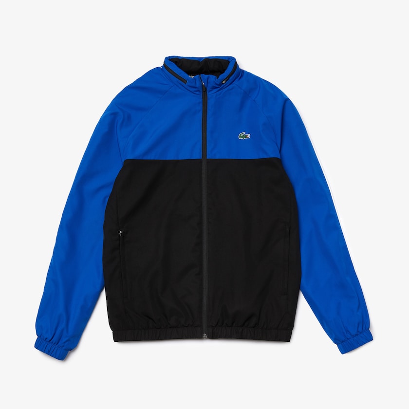 Chandals Lacoste SPORT Two-Tone Tennis Hombre Negros Azules Blancos | JB4-64376W5