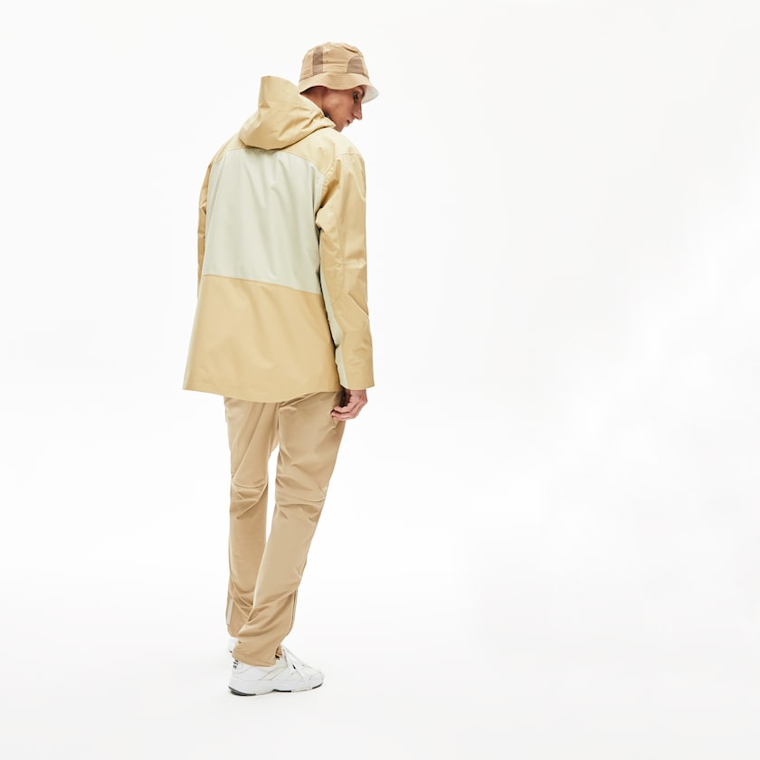 Chaquetas Parka Lacoste Motion Lightweight Quilted Short Hombre Beige Grises | DL3-20572H5