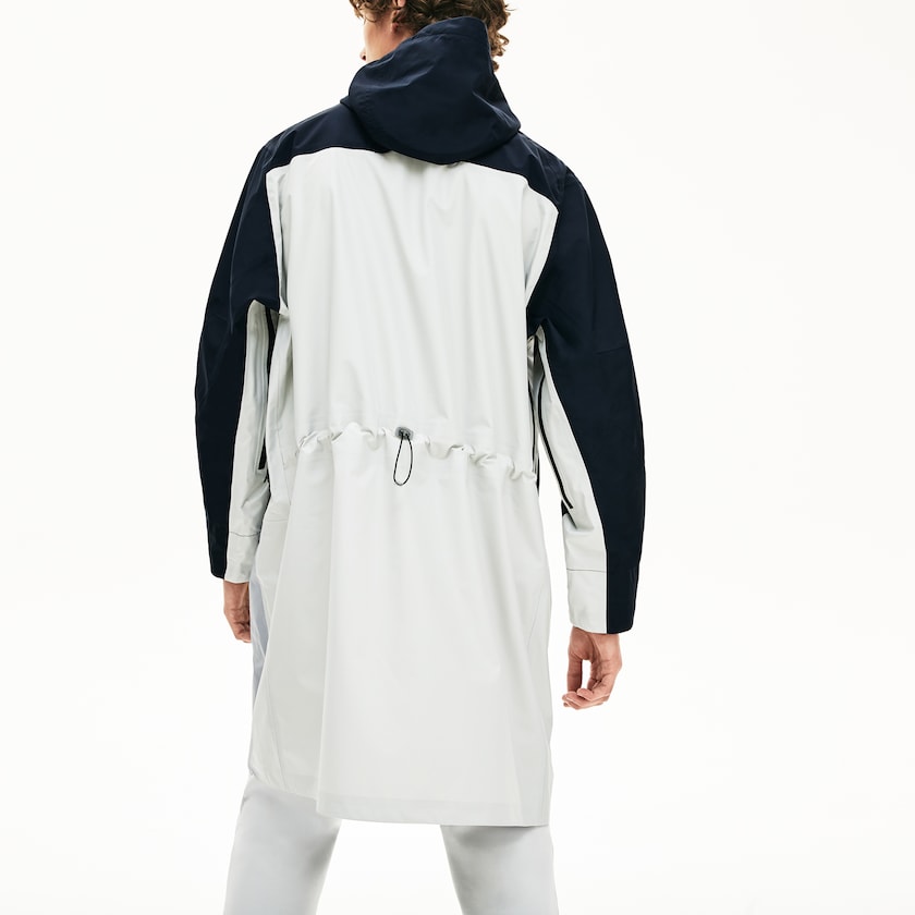 Chaquetas Parka Lacoste Motion Packable Crease-Proof Hombre Grises Oscuro Grises | IK0-11511L4