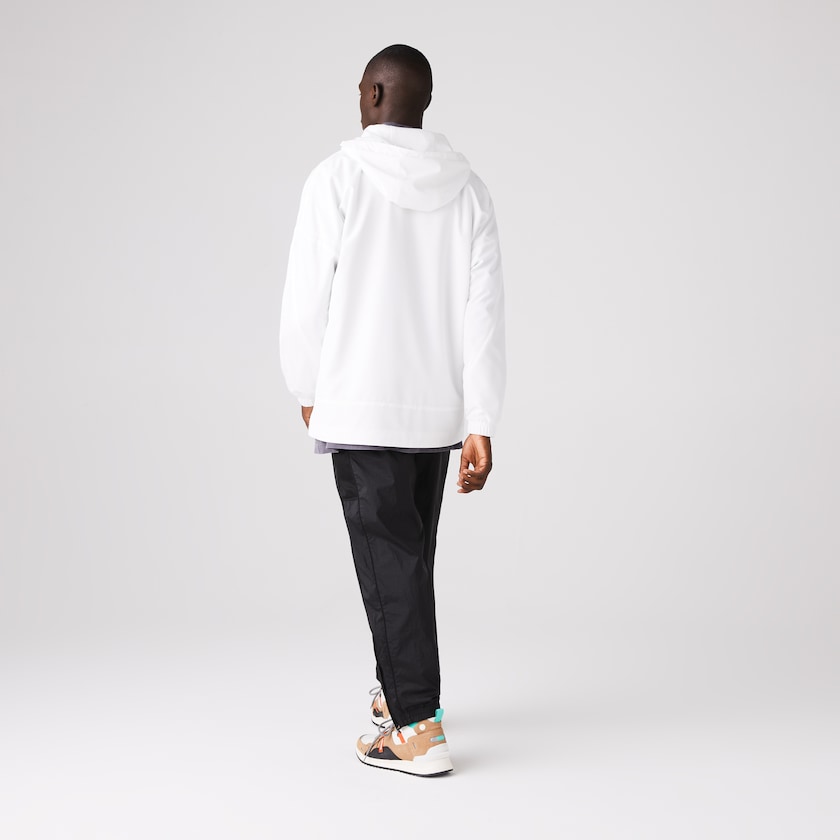 Cortavientos Lacoste CONCEPTS Collaboration Crocodile Print Hombre Blancos | OO7-81918U1