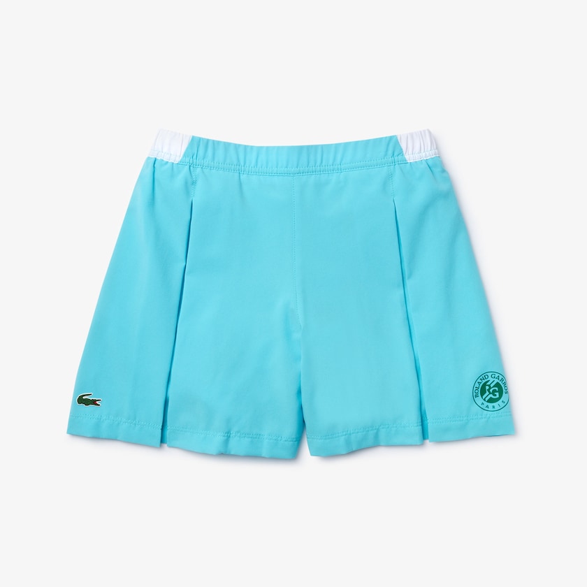 Falda Lacoste Niños Turquesa Blancos Verdes SPORT Roland Garros Culotte MQ1-80858J8