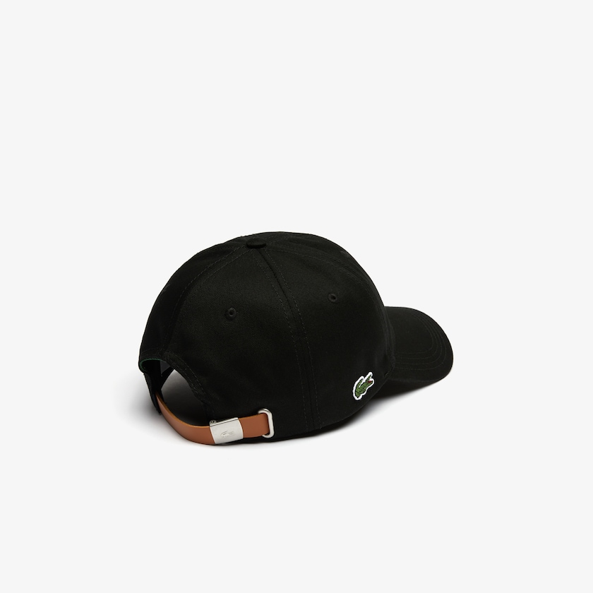 Gorras Lacoste Contrast Strap Cotton Hombre Negros | TP7-83348E8