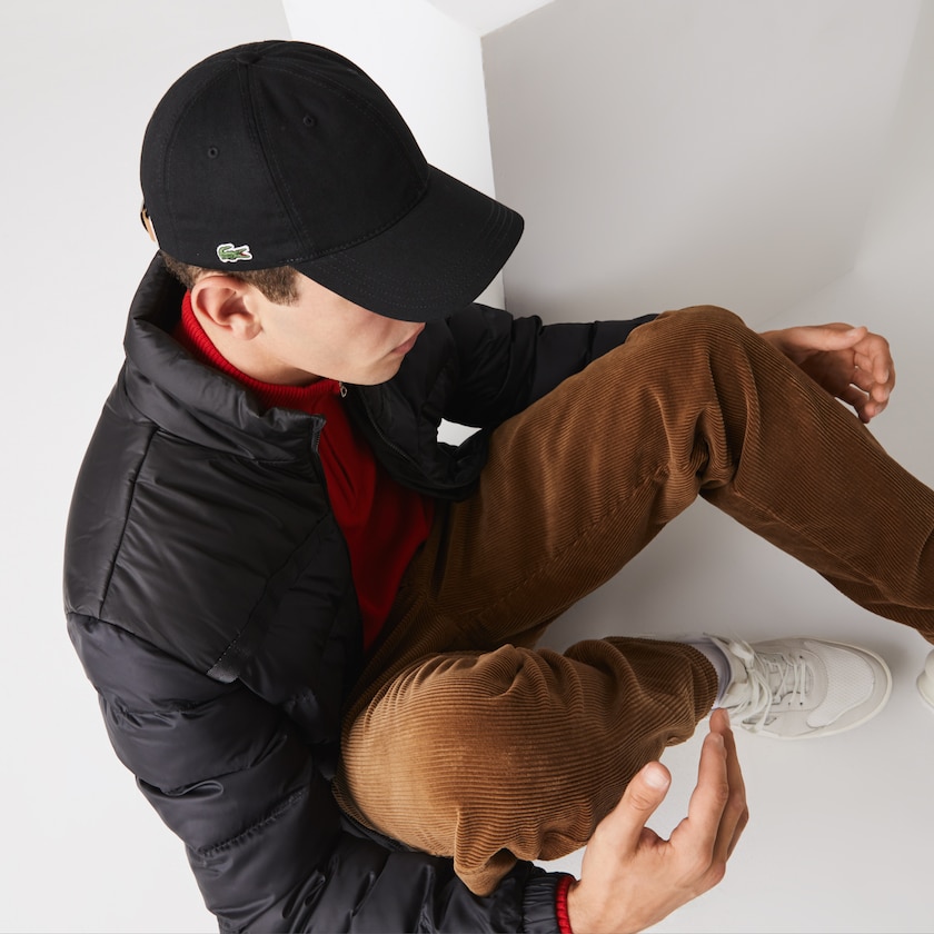 Gorras Lacoste Contrast Strap Cotton Hombre Negros | TP7-83348E8