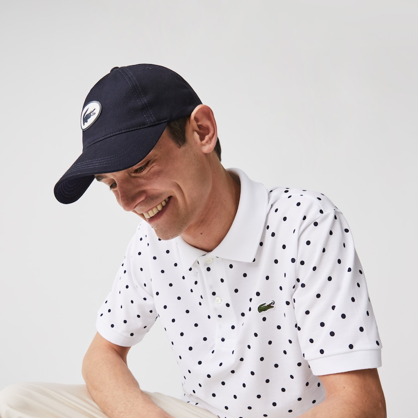 Gorras Lacoste Heritage Cotton Hombre Azul Marino Azules | XT9-83328N6