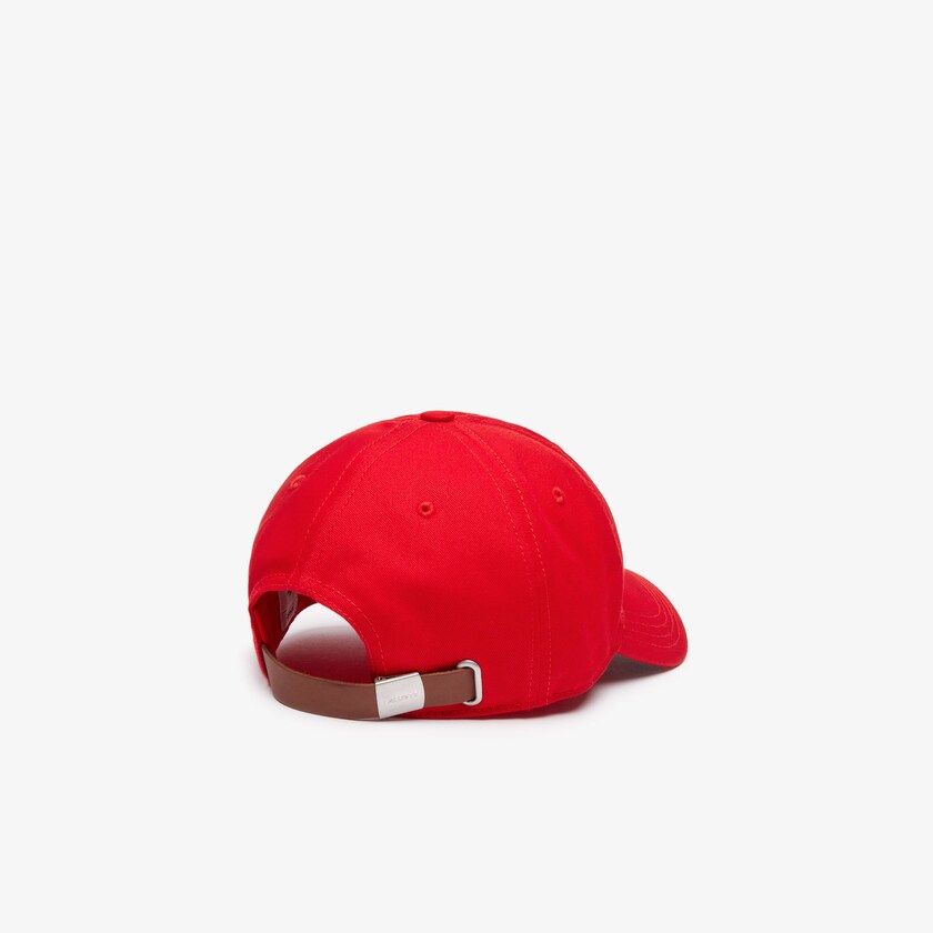 Gorras Lacoste LIVE Signature Cotton Hombre Rojos Negros | TW9-75267X1