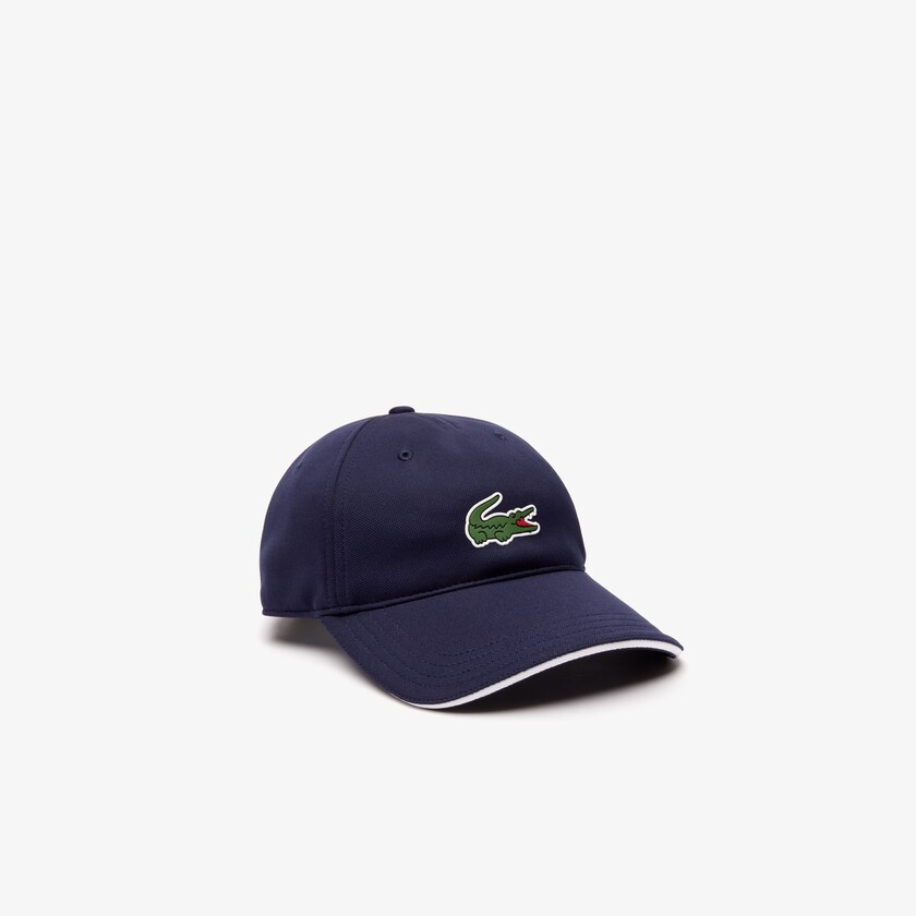 Gorras Lacoste SPORT Breathable Piqué Golf Hombre Azul Marino Azules Blancos | CS7-78727M4