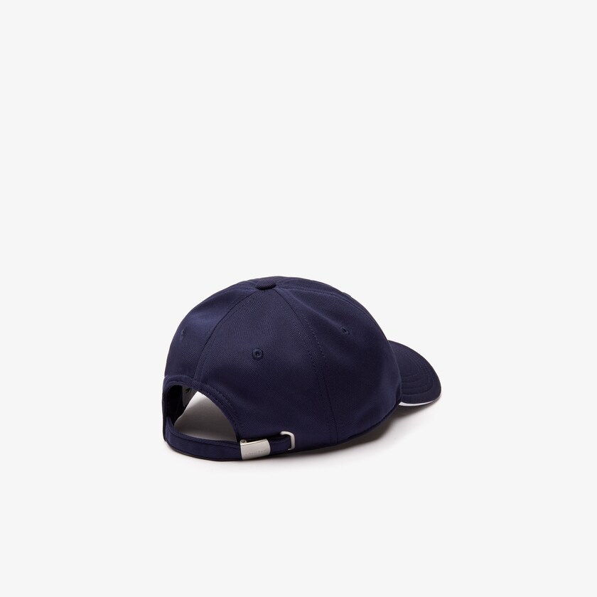 Gorras Lacoste SPORT Breathable Piqué Golf Hombre Azul Marino Azules Blancos | CS7-78727M4