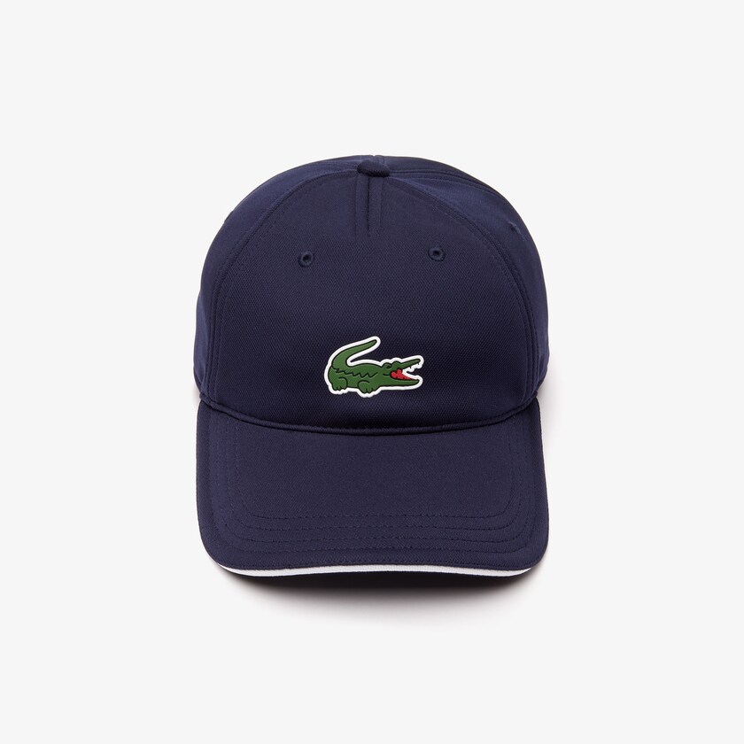 Gorras Lacoste SPORT Breathable Piqué Golf Hombre Azul Marino Azules Blancos | CS7-78727M4