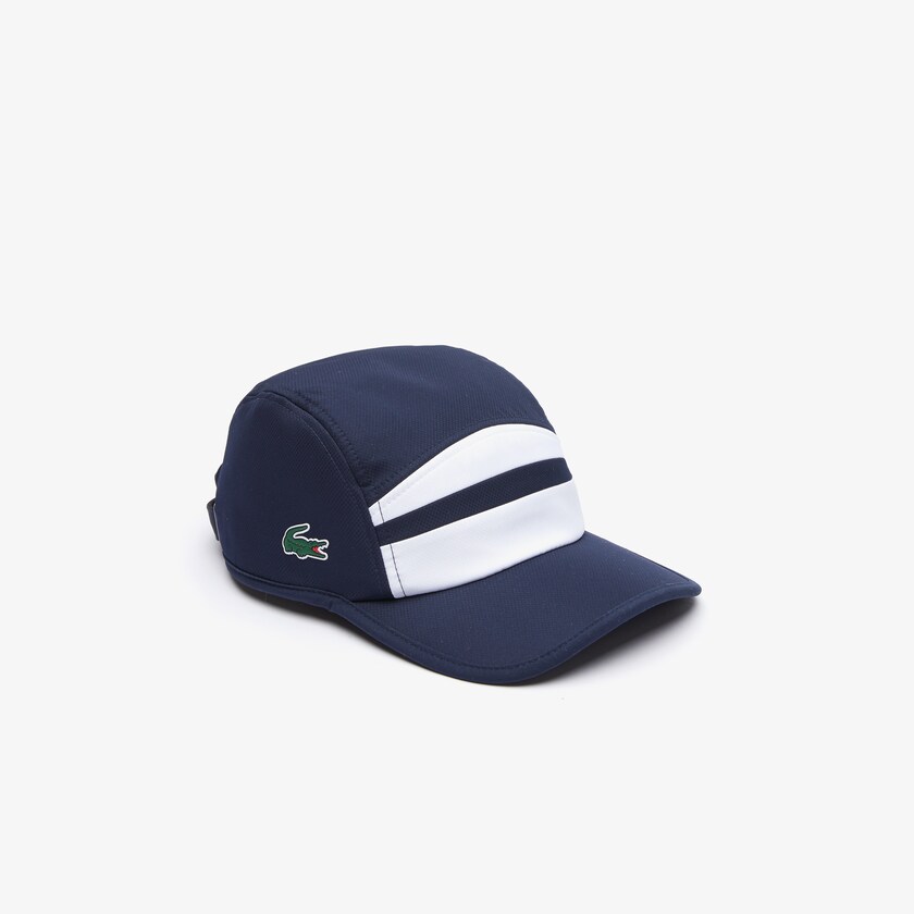 Gorras Lacoste SPORT Lightweight Colorblock Tennis Hombre Azul Marino Azules Blancos Azul Marino Azules | YG3-90389Q9