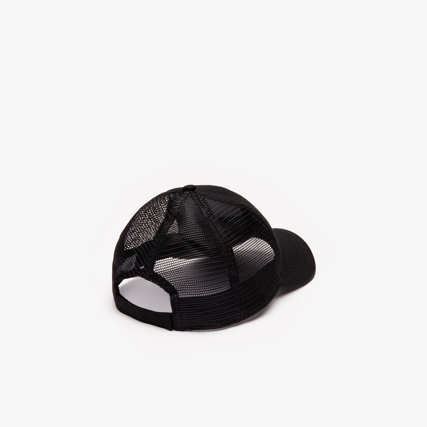 Gorras Lacoste Hombre Negros SPORT Mesh Panel Cotton NB5-89028Q9