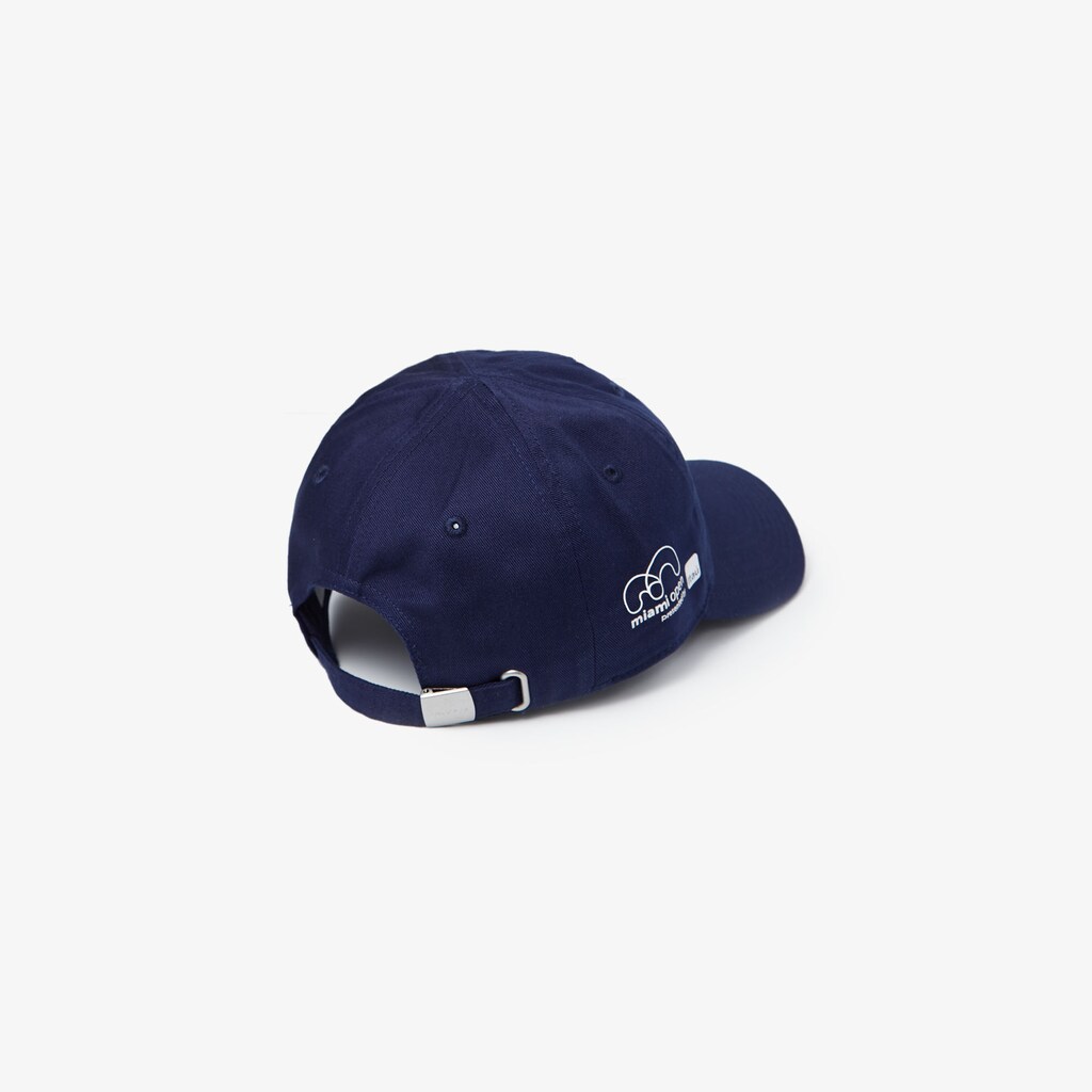 Gorras Lacoste SPORT Miami Open Print Cotton Hombre Azul Marino Azules Blancos | SQ1-08530X3