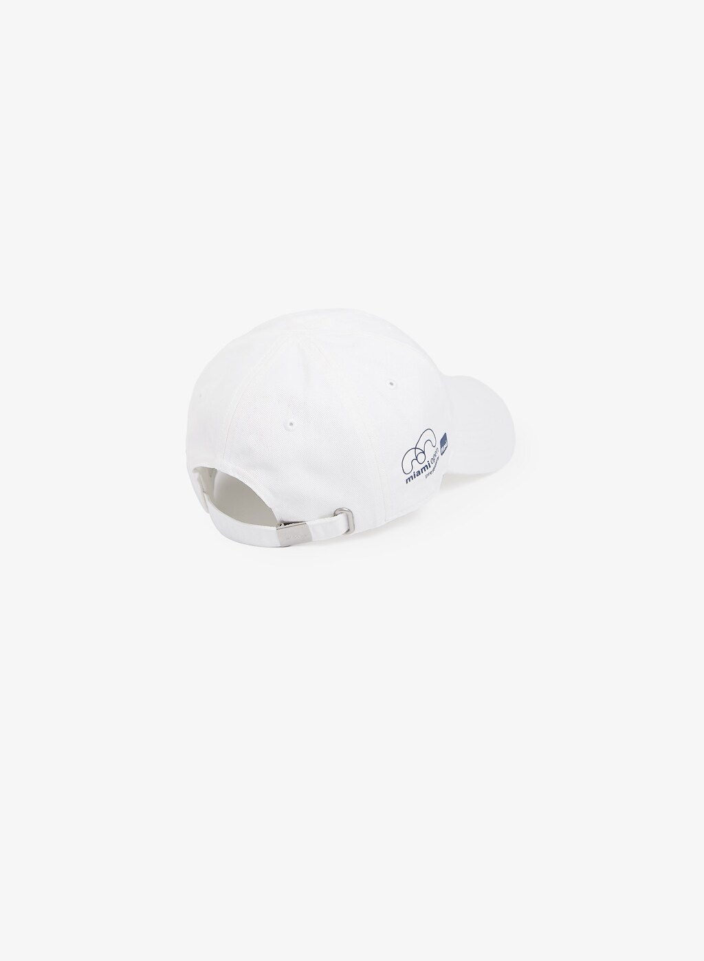 Gorras Lacoste SPORT Miami Open Print Cotton Hombre Blancos Azul Marino Azules | UH1-60576A1