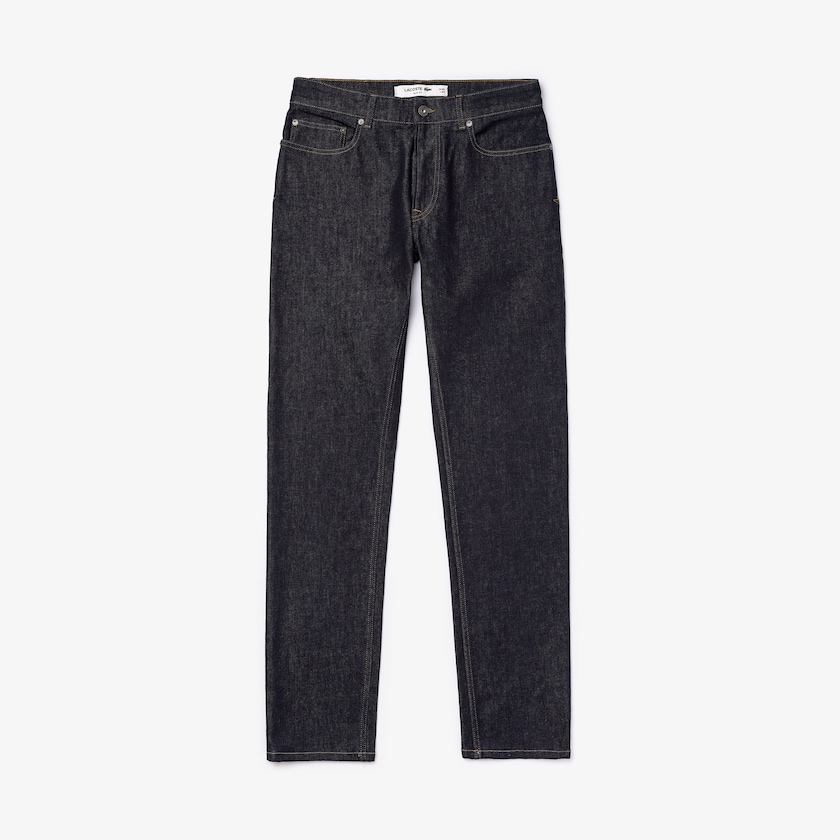 Jeans Lacoste Slim Fit Stretch Denim 5-Pocket Hombre Azules | DF6-37623O6