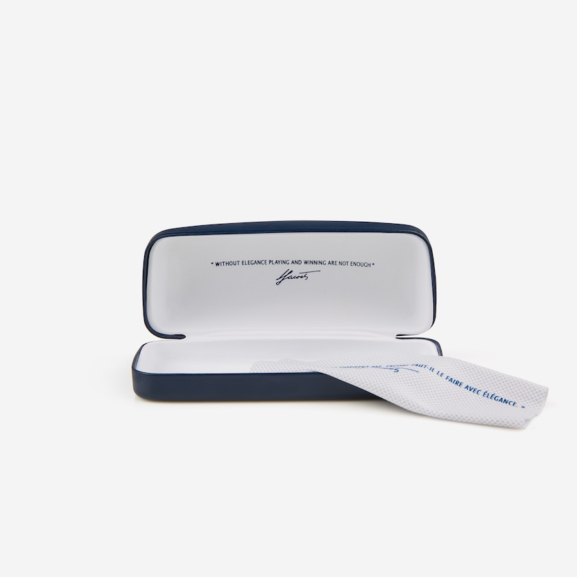 Lentes de Sol Lacoste Pilot Shape Metal Ultra-Thin Mujer Azules | MV2-17811N8