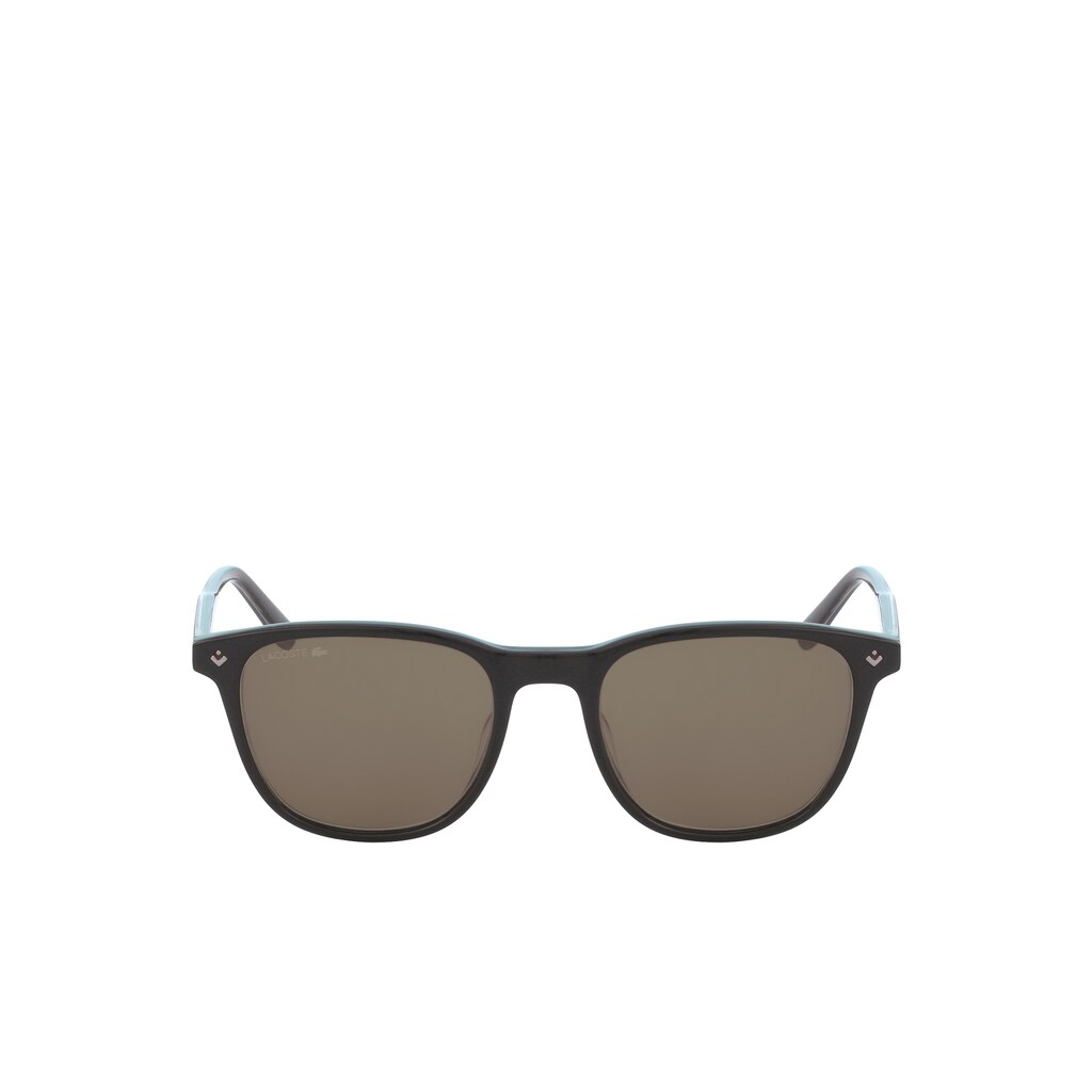 Lentes de Sol Lacoste Plastic Petit Piqué Hombre Negros | QY0-79977Y5