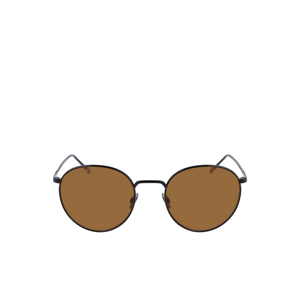 Lentes de Sol Lacoste Round Metal Ultra-Thin Hombre Negros | RP8-90329T9