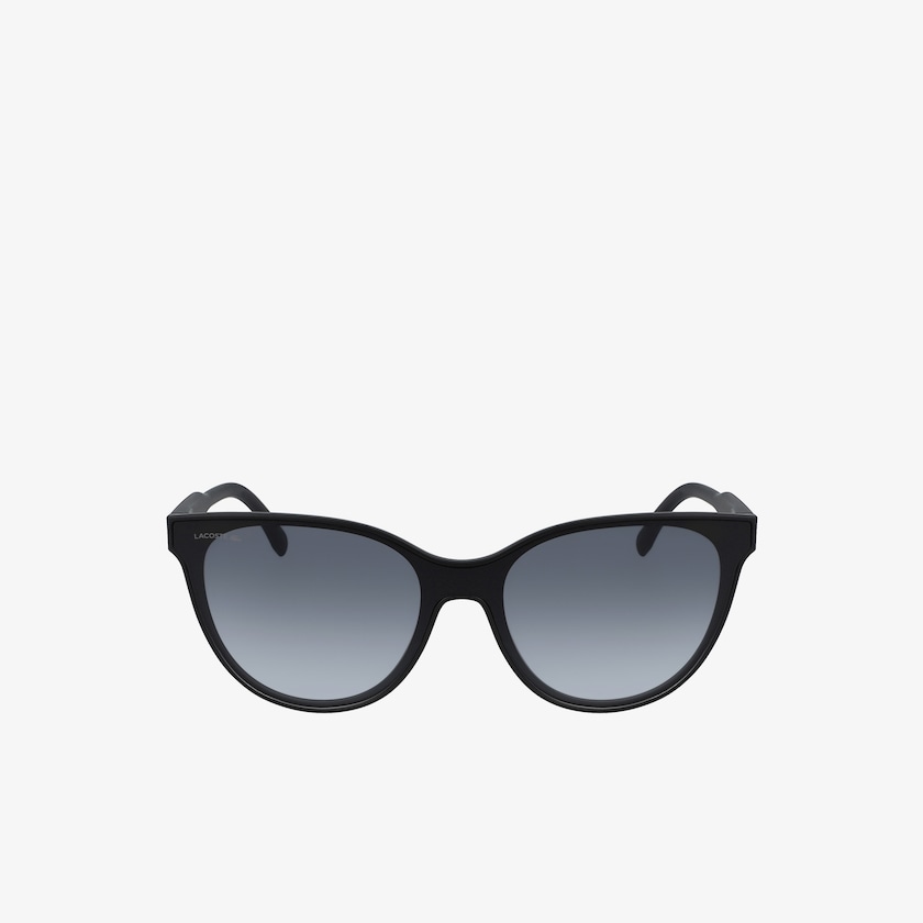 Lentes de Sol Lacoste Shield Plastic L.12.12 Mujer Negros | XJ9-62306N9