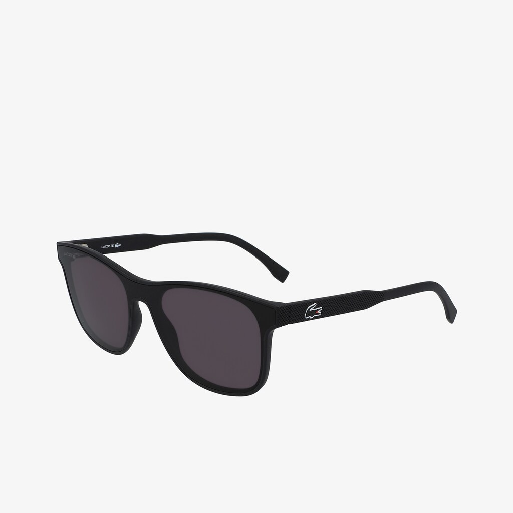 Lentes de Sol Lacoste Shield Plastic L.12.12 Hombre Negros | FJ2-06550F6