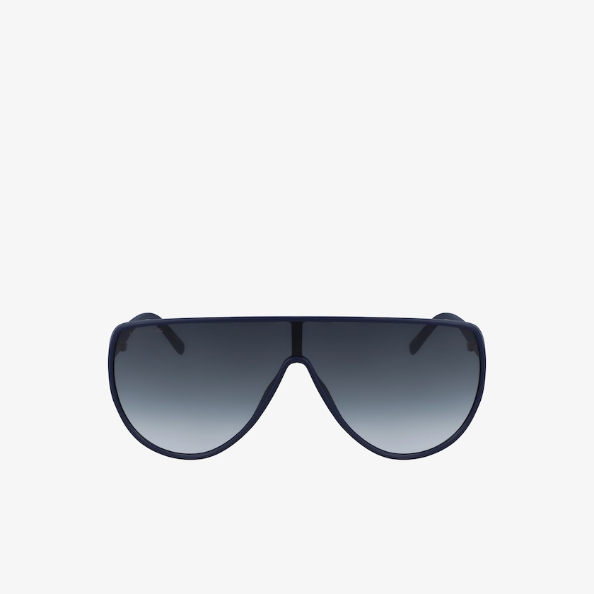 Lentes de Sol Lacoste Shield Plastic Sport-Inspired Hombre Azules | MZ0-53065E3