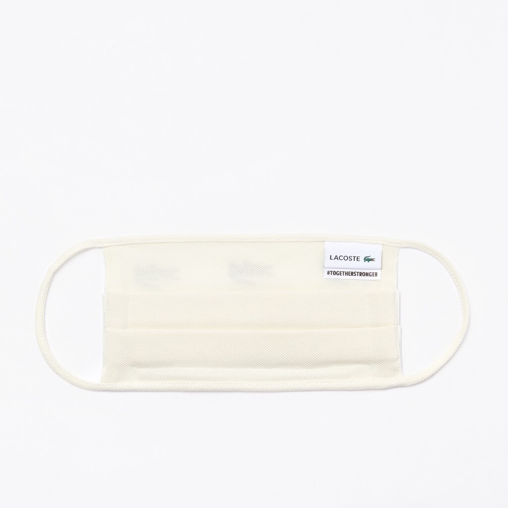 Mascarillas Lacoste L.12.12 Pack of 3 Face in Cotton Hombre Verdes Blancos | JO3-44064Q4