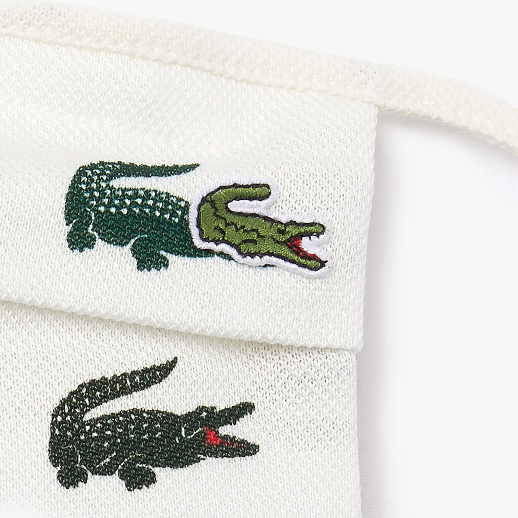 Mascarillas Lacoste L.12.12 Pack of 3 Face in Cotton Hombre Verdes Blancos | JO3-44064Q4