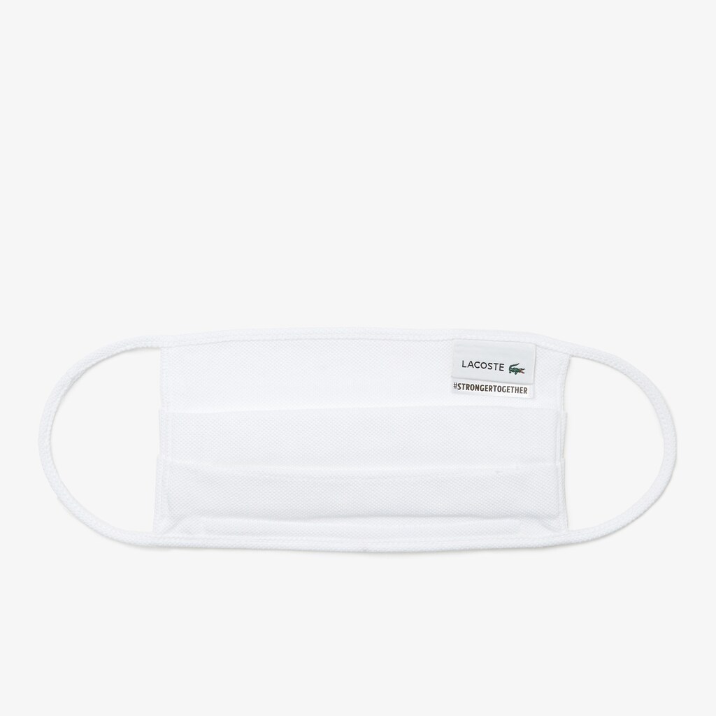 Mascarillas Lacoste L.12.12 Pack of 3 Face with Box Mujer Blancos | IV6-82998O9