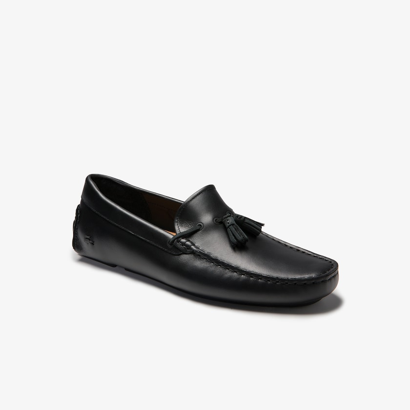 Mocasines Lacoste Dress Piloter Tassel Hombre Negros Marrom | BP0-95779E8
