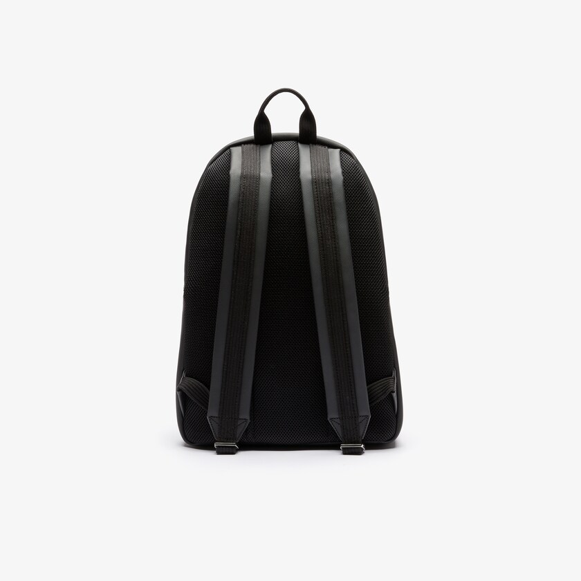 Mochilas Lacoste Hombre Negros Classic Petit Piqué CM4-55075T4