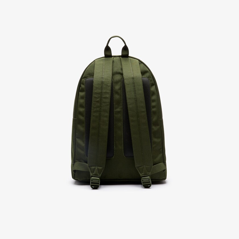 Mochilas Lacoste Hombre Verde Oliva Neocroc L Patch Canvas RA5-11001V0